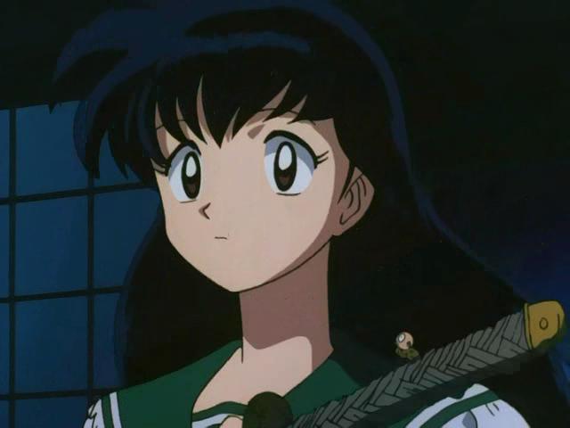 Otaku Gallery  / Anime e Manga / Inu-Yasha / Screen Shots / Episodi / 013 - L`enigma della luna nuova! Inuyasha dai capelli neri! / 157.jpg